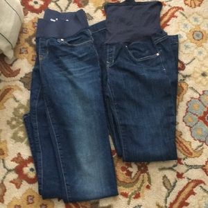 GAP maternity jeans bundle